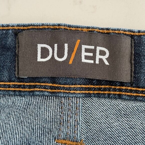 DU/ER Slim Fit MFLS3002 Performance Technical Denim Jeans Heritage Blue 31x34 - Picture 7 of 16